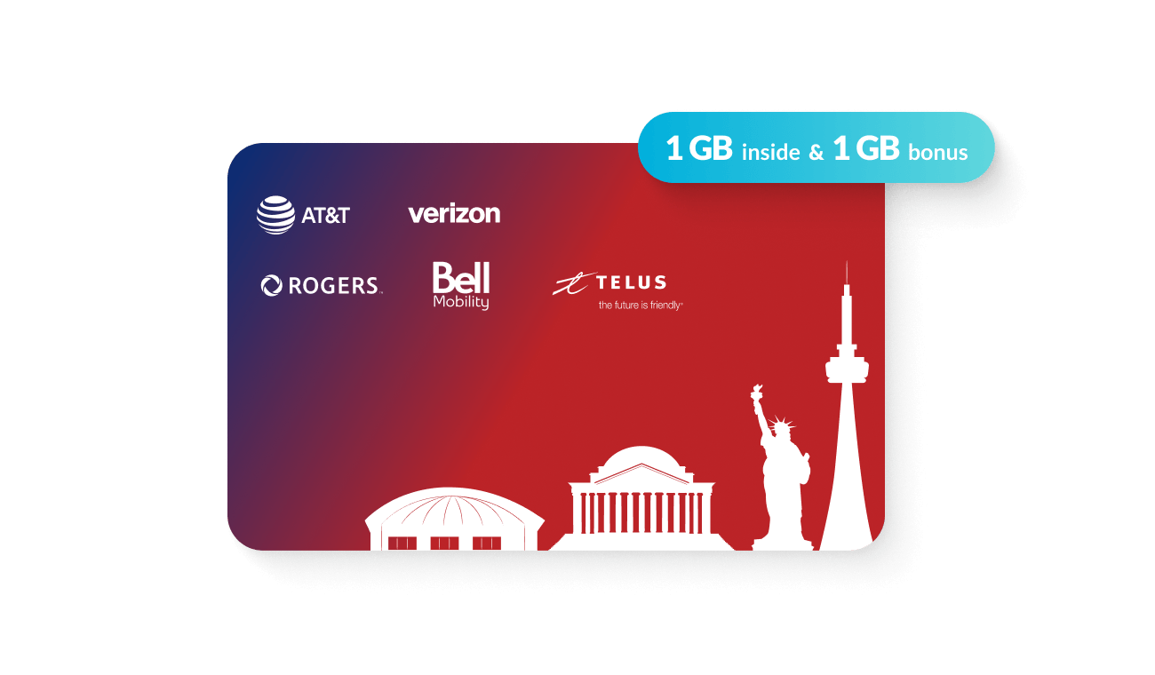 Lifetime North America SIM Card